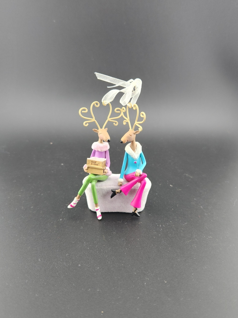 Hallmark Keepsake 2008 "A Great Pair" Reindeer Duo Ornament